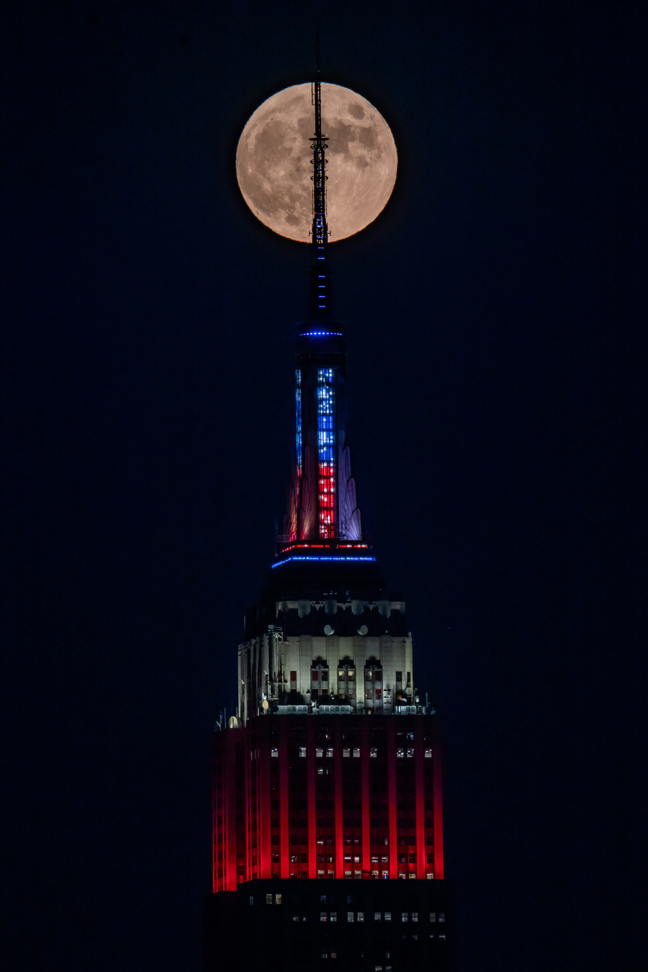 Empire State Building, July 4, 2020