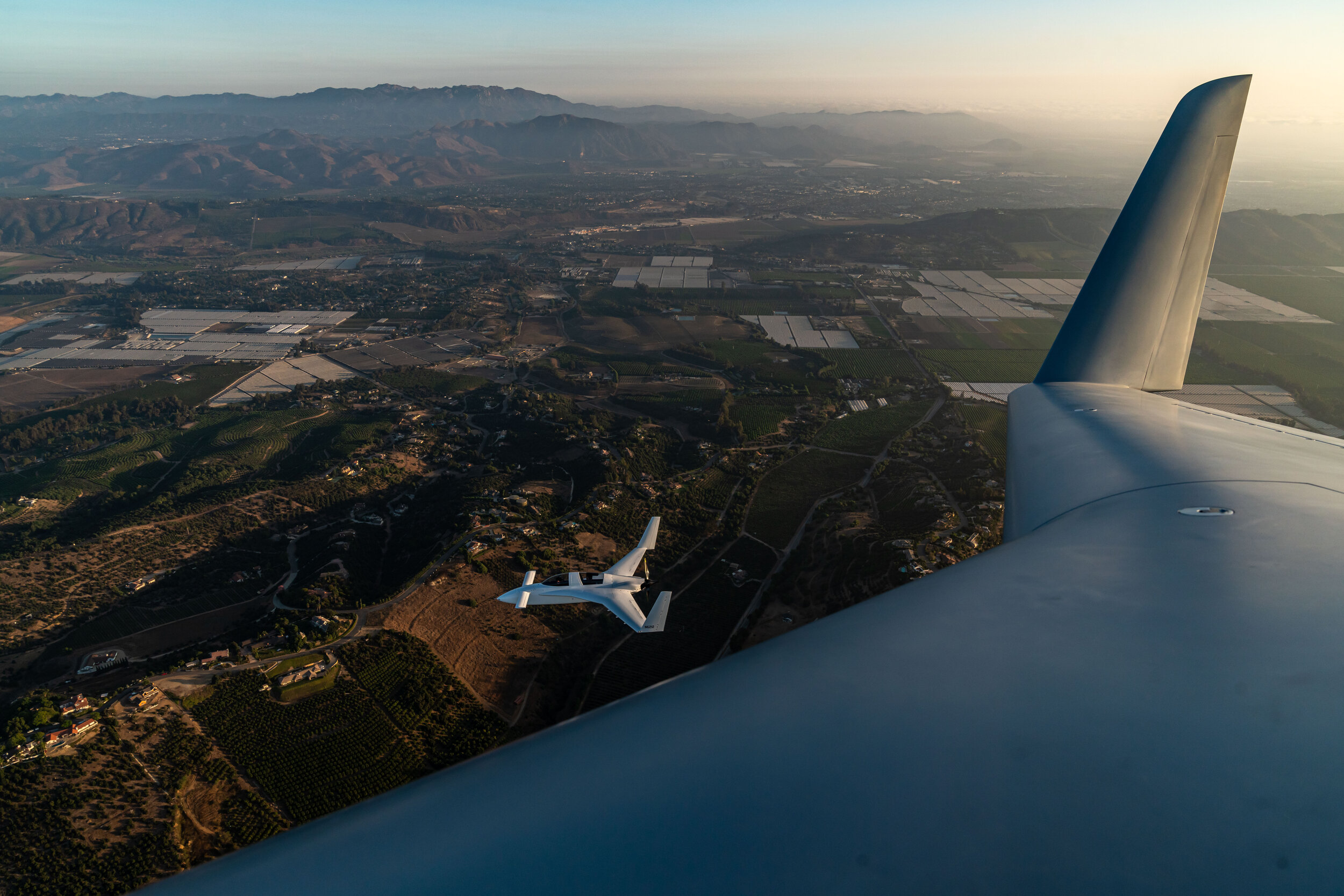 Berkuts with Red6 above Southern California