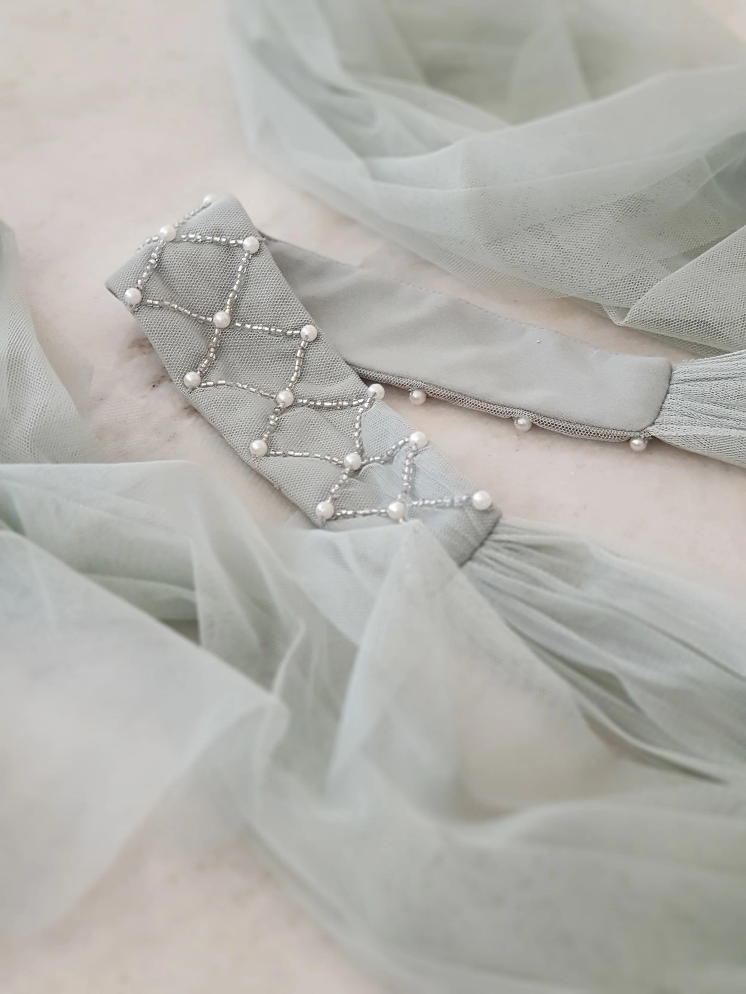 The New Elena Flower Girl Sash
