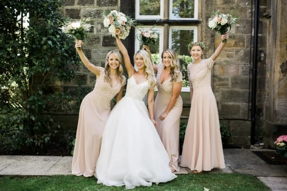 Jess and Ian's Black Tie Wedding Featured on Brides Up North