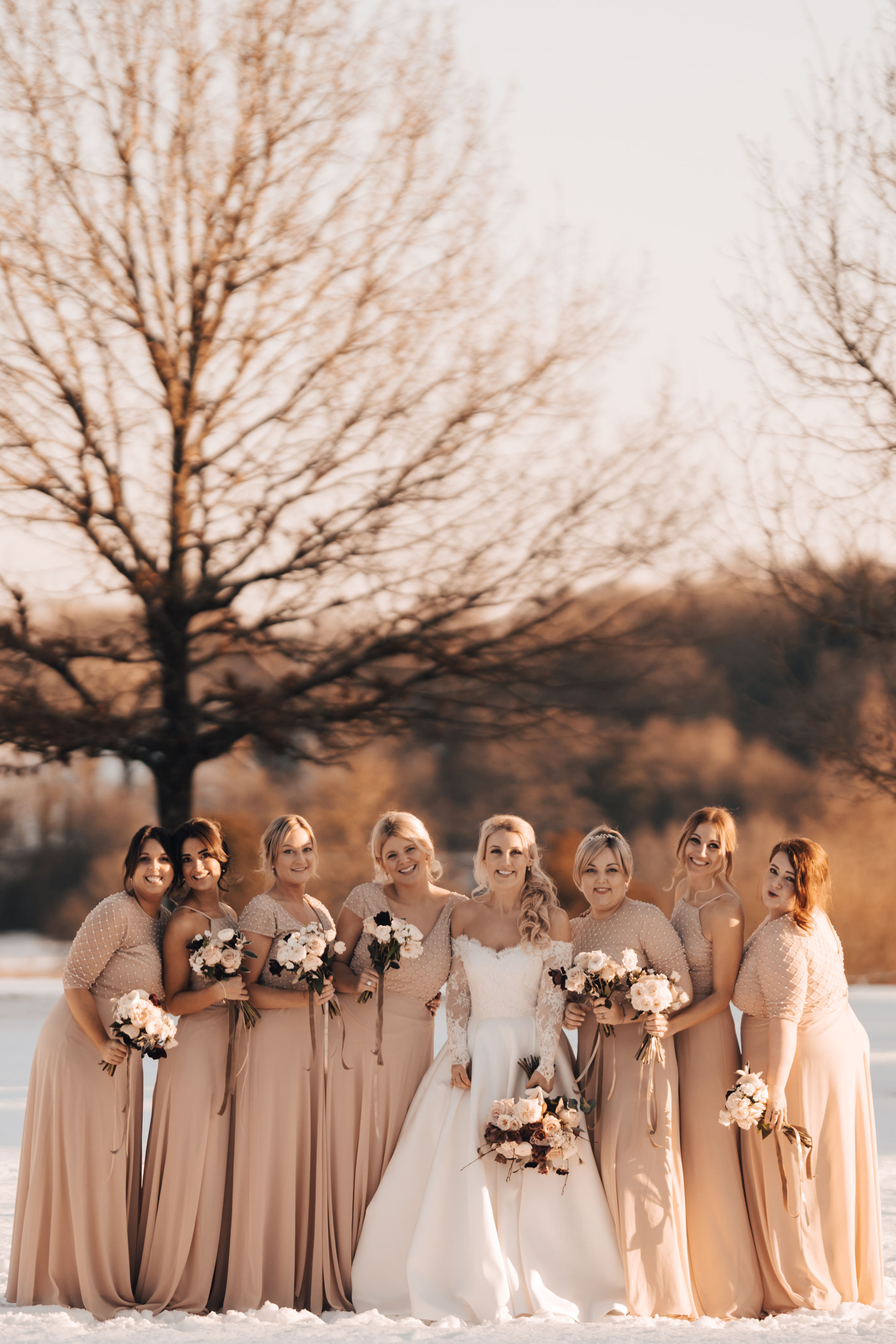 Winter Wonderland at Cassia’s Wedding - by James Fear