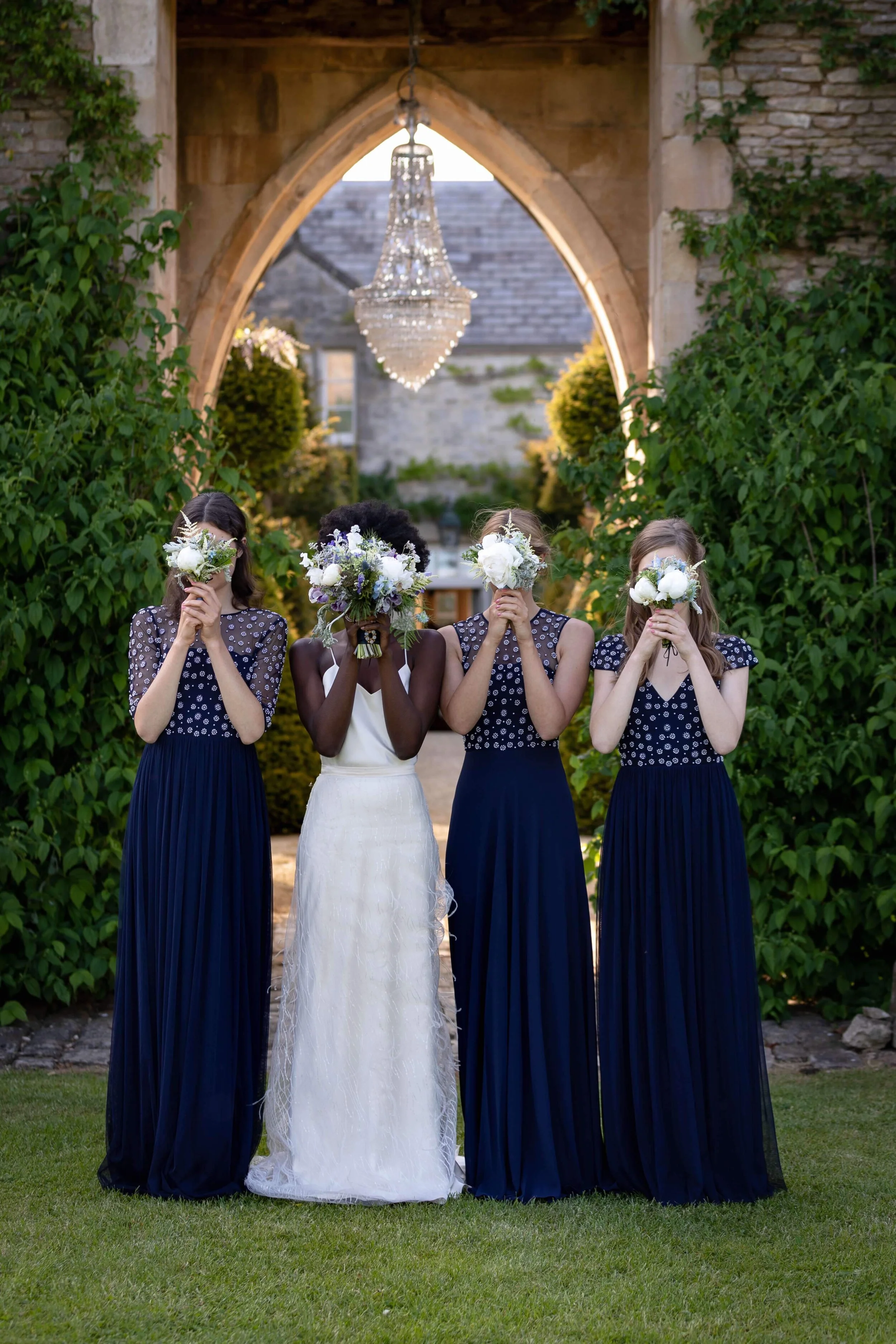 China Blue Shoot by La Fete Featured in You and Your Wedding