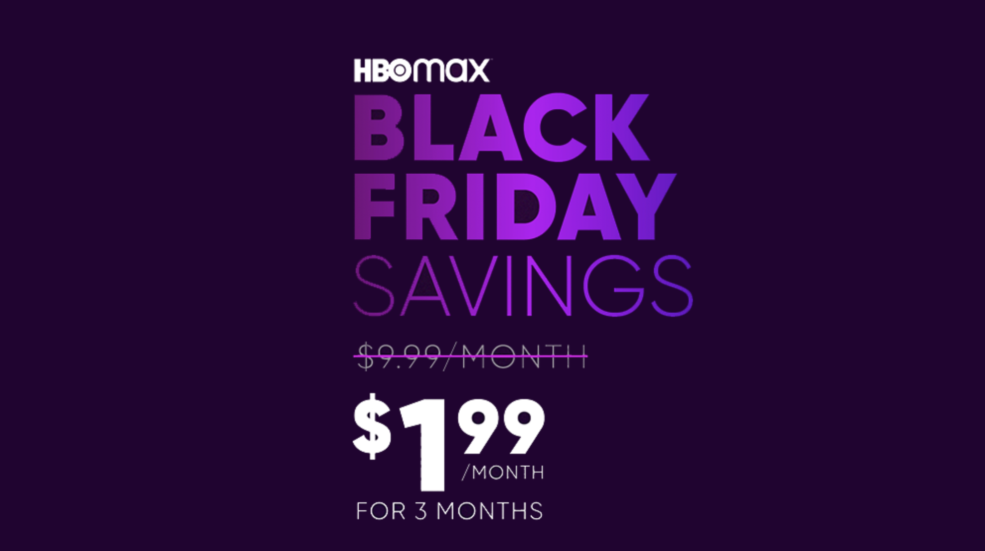 HBO Max inicia promoção de Black Friday – ANMTV