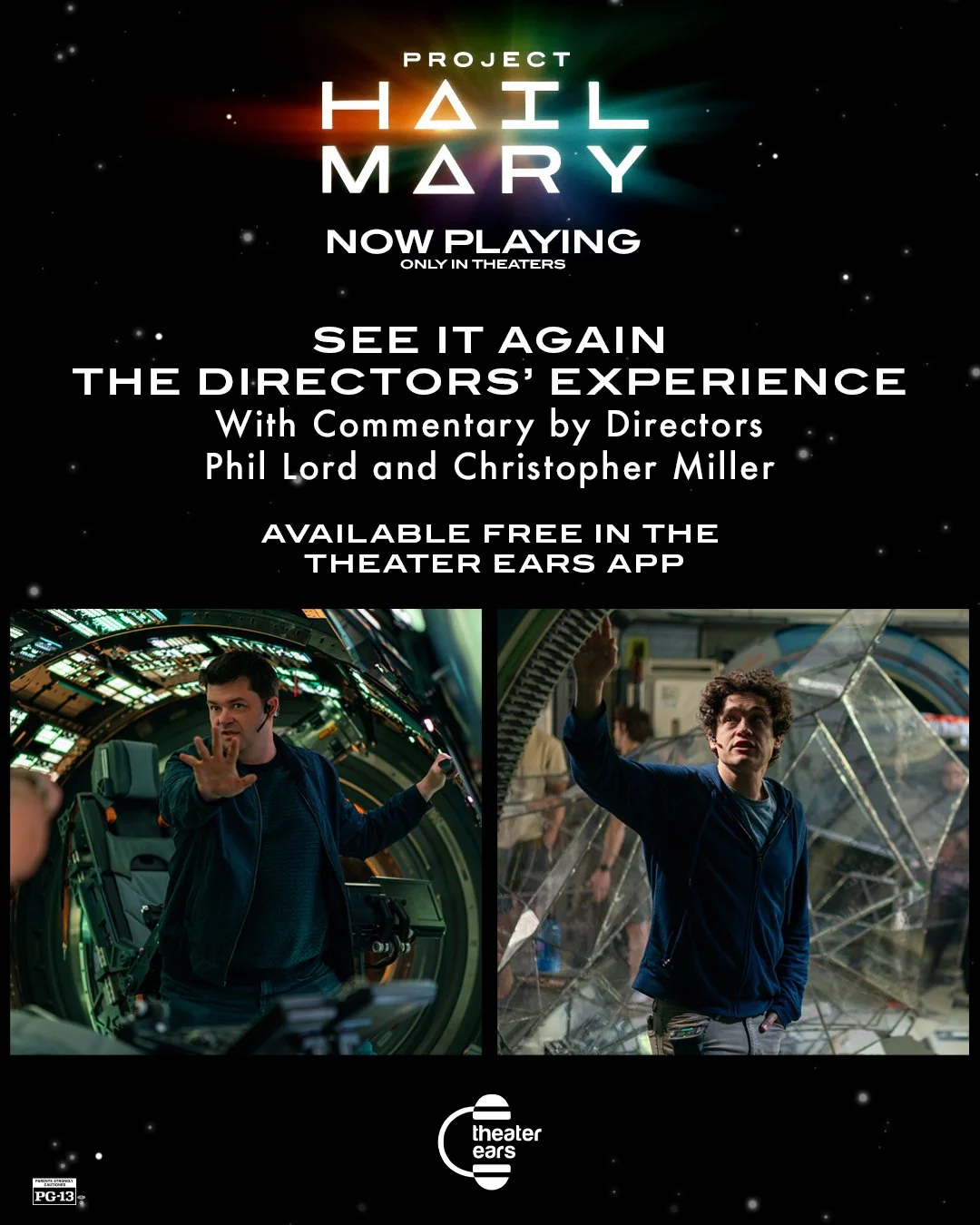Phil Lord &amp; Christopher Miller Record First-Ever  Synchronized Theatrical Director’s Commentary for  Project Hail Mary