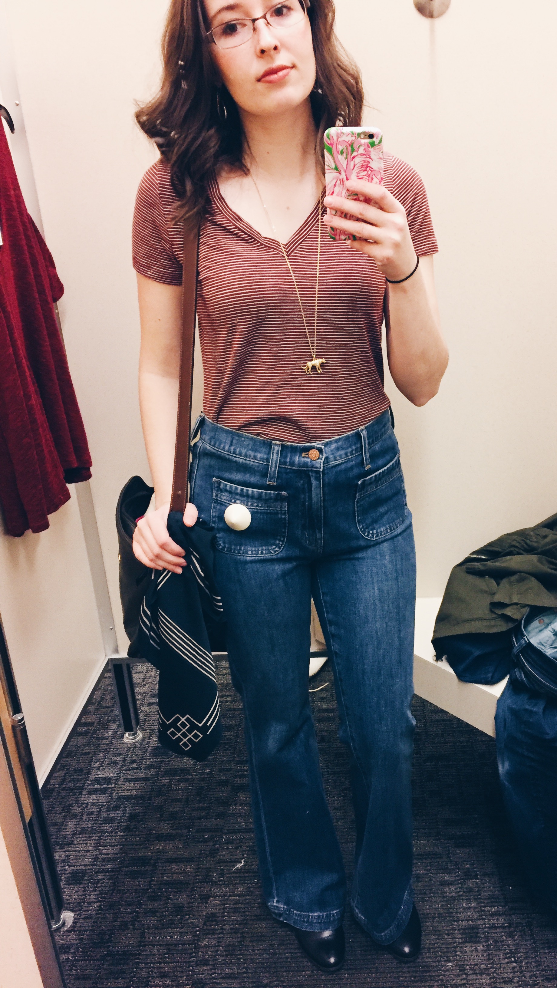 Styling Madewell Flea Market Flare