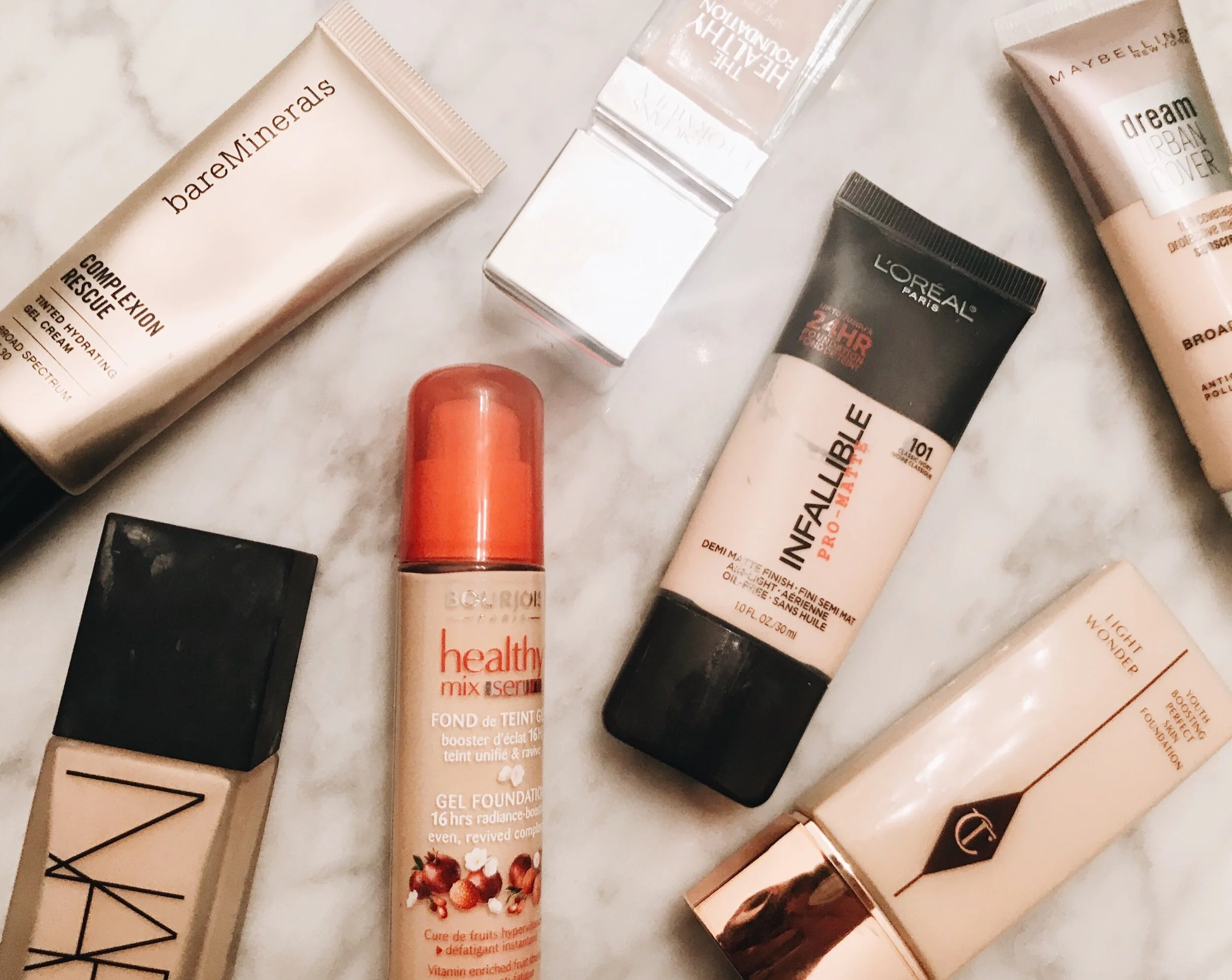 Top 5 Favorite Foundations | #BeautyPicks