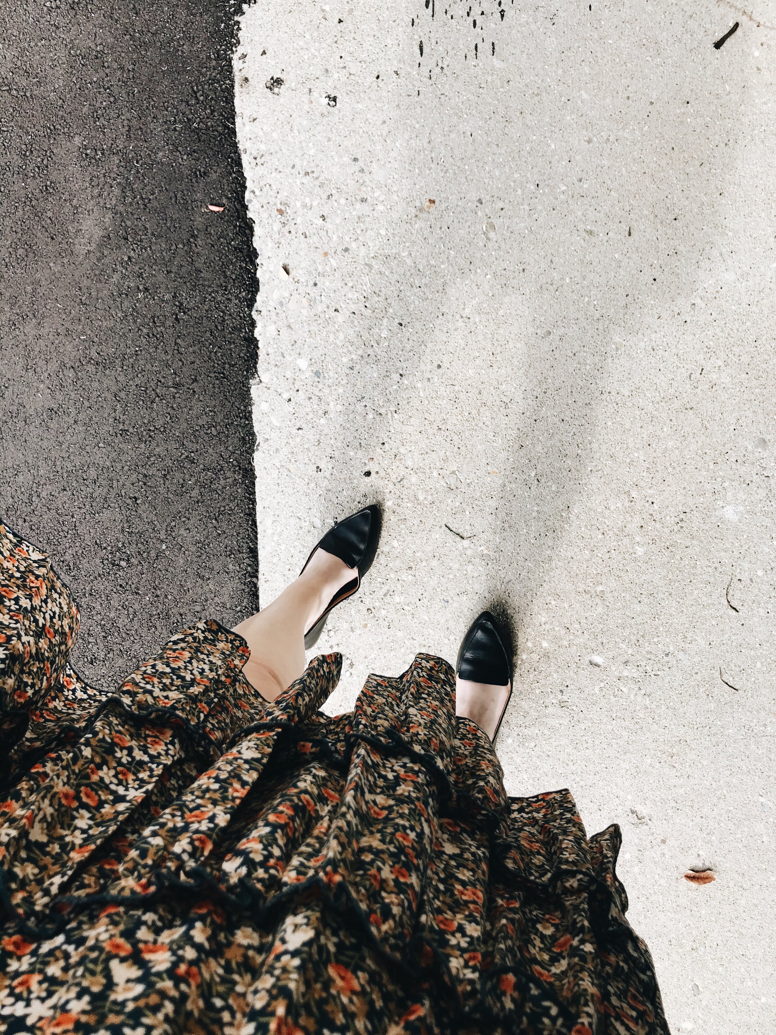 Style Files #27 | Feminine Floral Dress for Fall