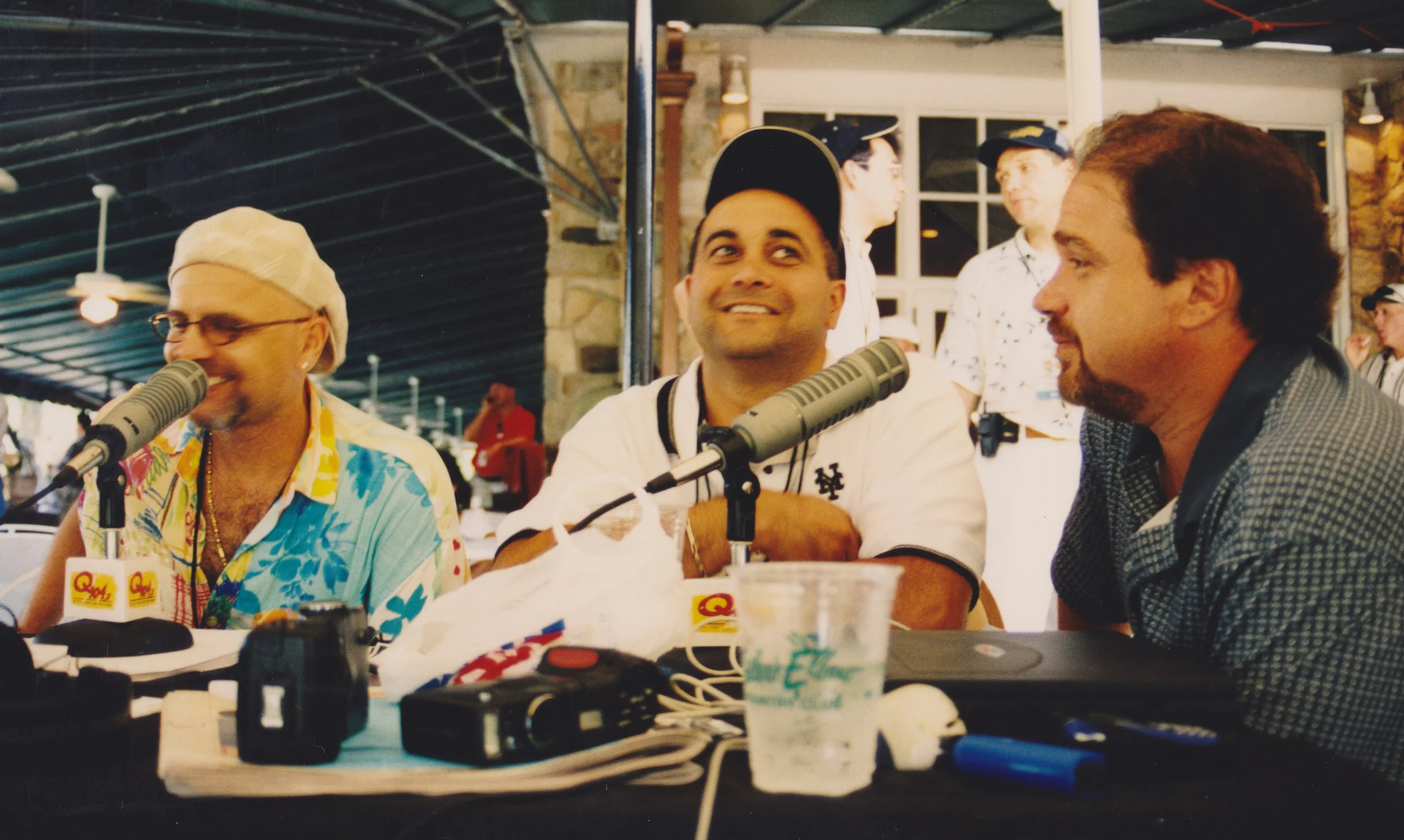 Joe Pantoliano, (unknown) and Michael Rispoli