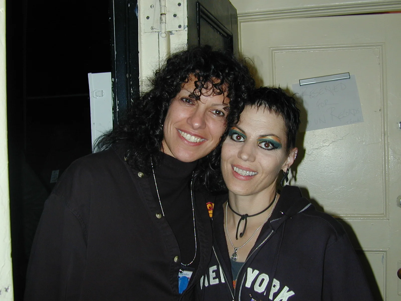 Maria Milito and Joan Jett.&nbsp; Photo by RD Mathers