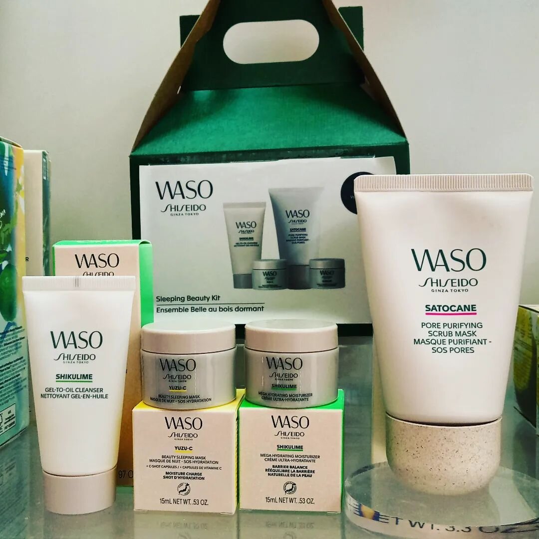 Waso Sleeping Beauty Set
Free gift When you purchase Pore Purifying Scrub Mask. 
Now only $55! value $88

#jtownmarkham #japanbeauty #japanesecosmetics #shiseido #wasoshiseido #acnetreatment #oilyskin #sensetiveskin #skincare