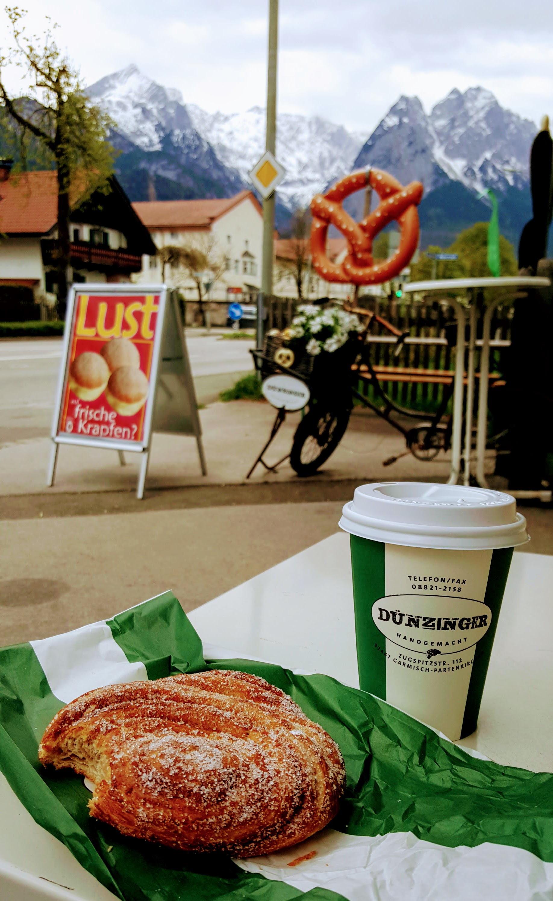 Dunzinger bakery with a view