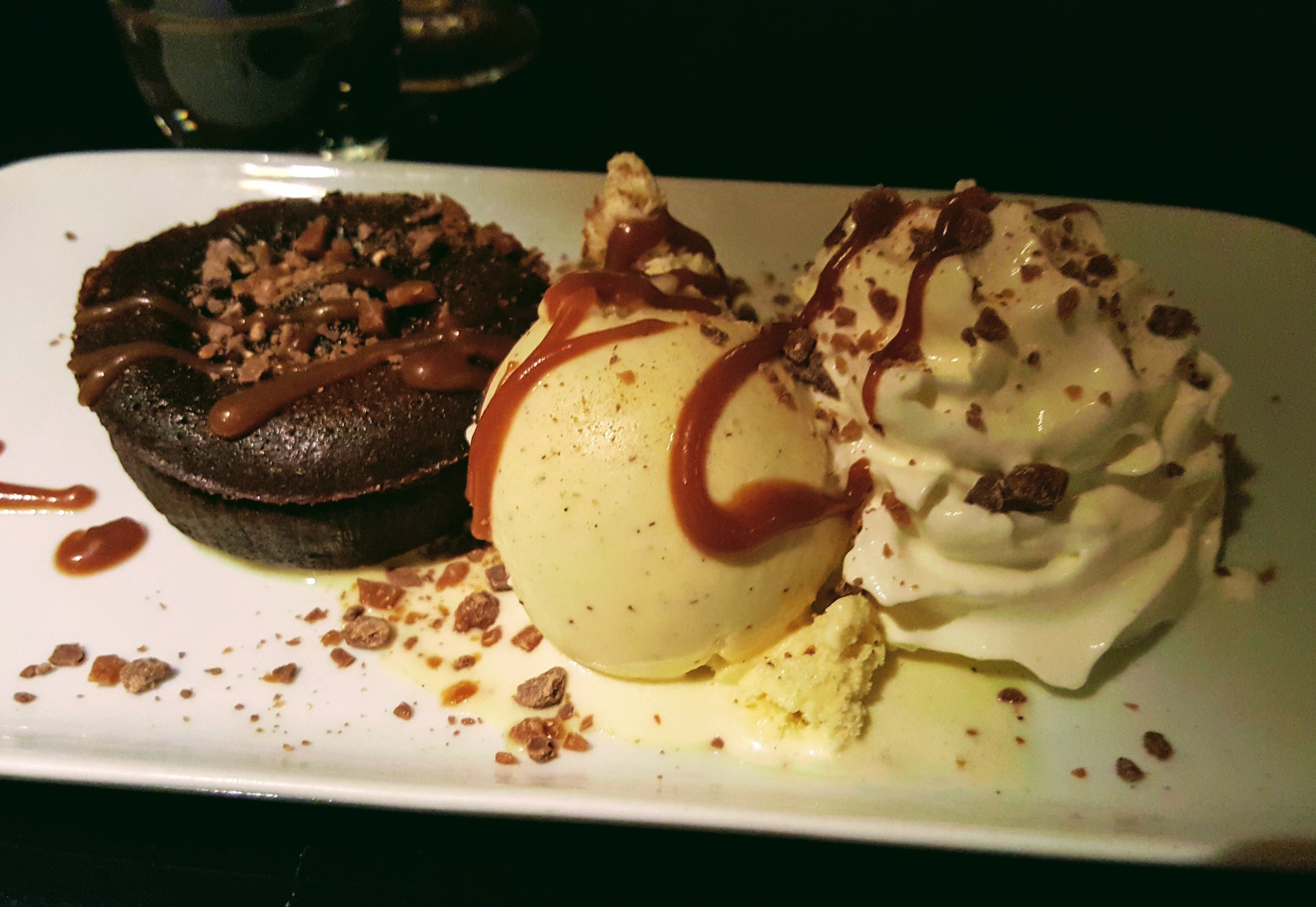 Dessert at the Bistrot L'Horloge <3