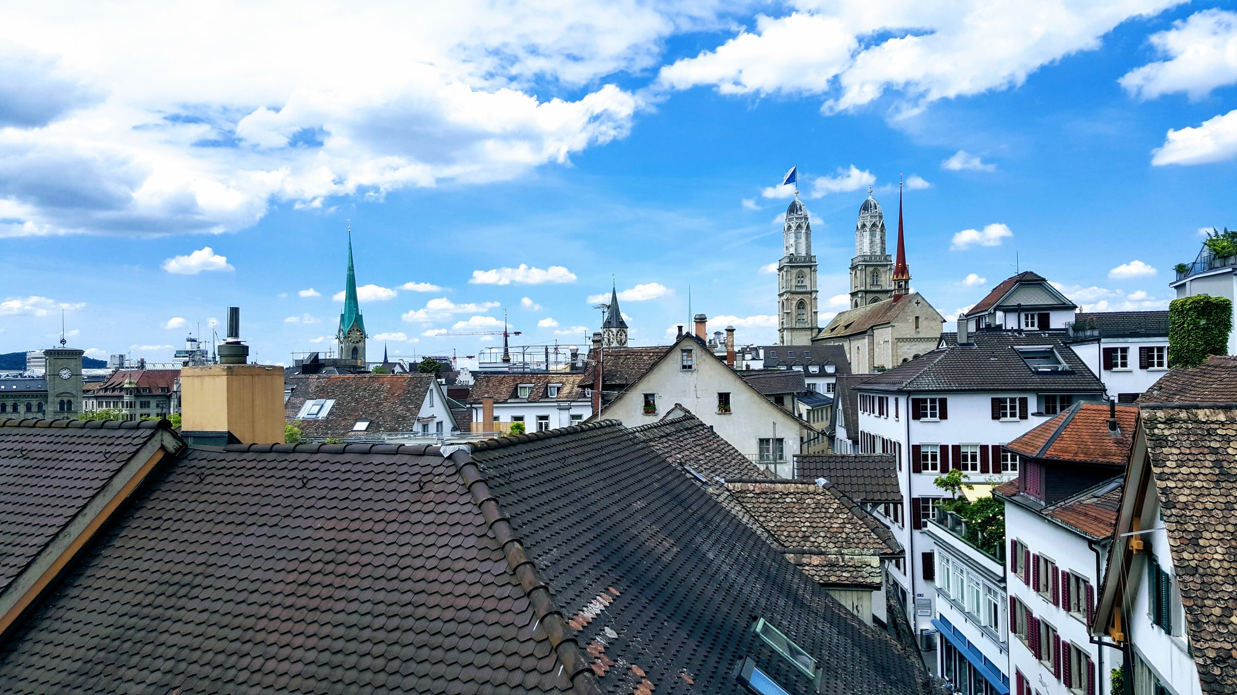 View from Oldtown Hostel Otter private balcony