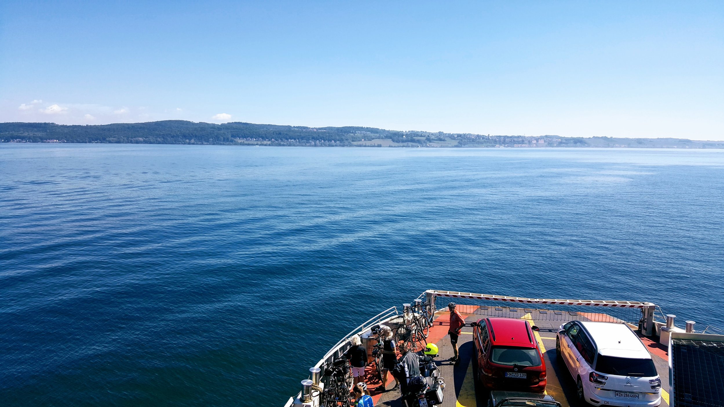 Ferry ride on the way to Munich