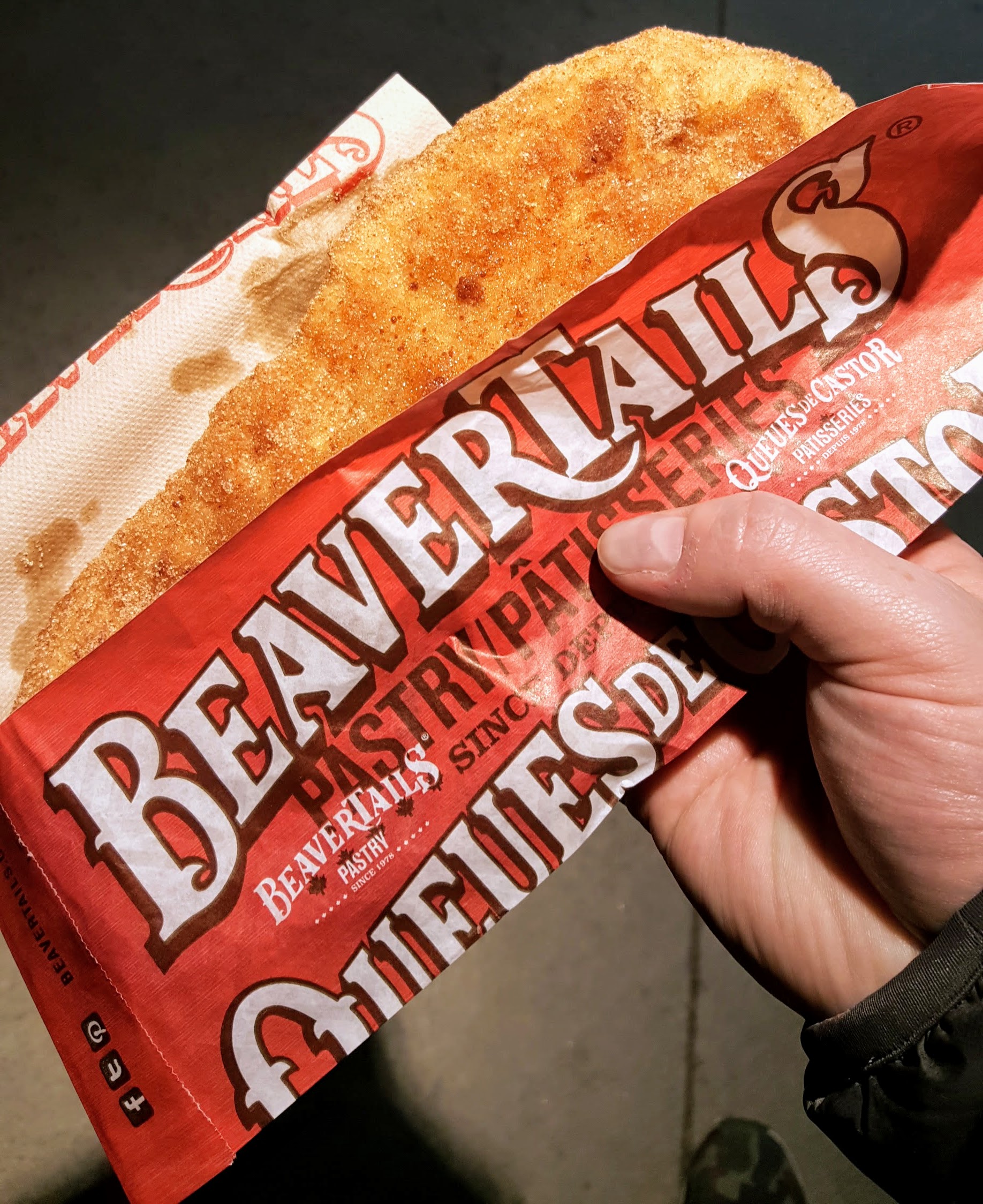 Beavertails... a must-have when in Ottawa.