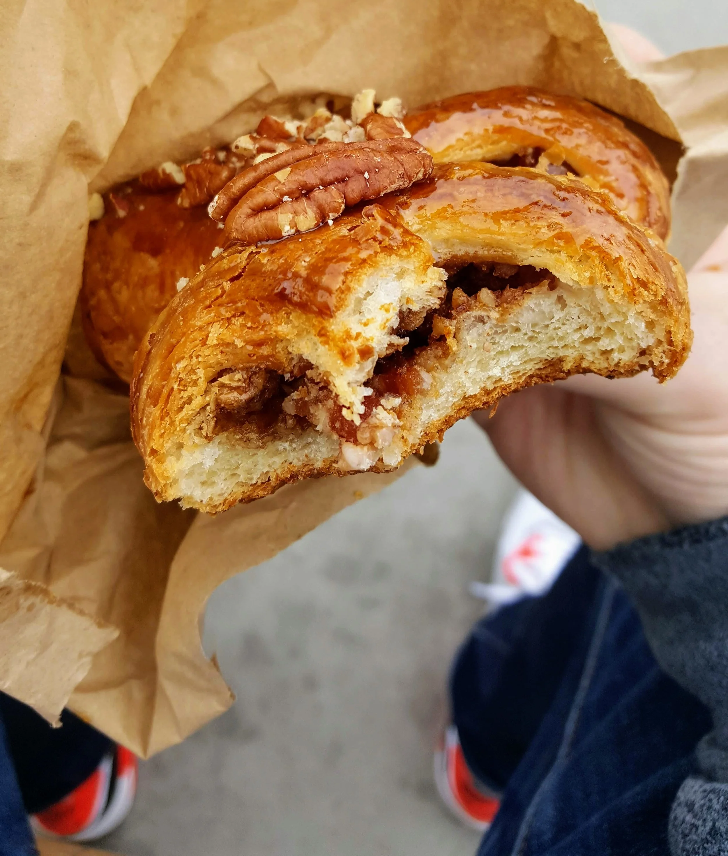 Bacon & Pecan pastry from Thoughtful Bakery