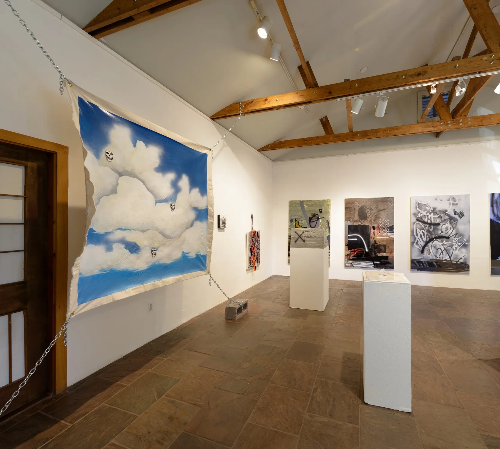 (A Cloud Painting) Installation 2016