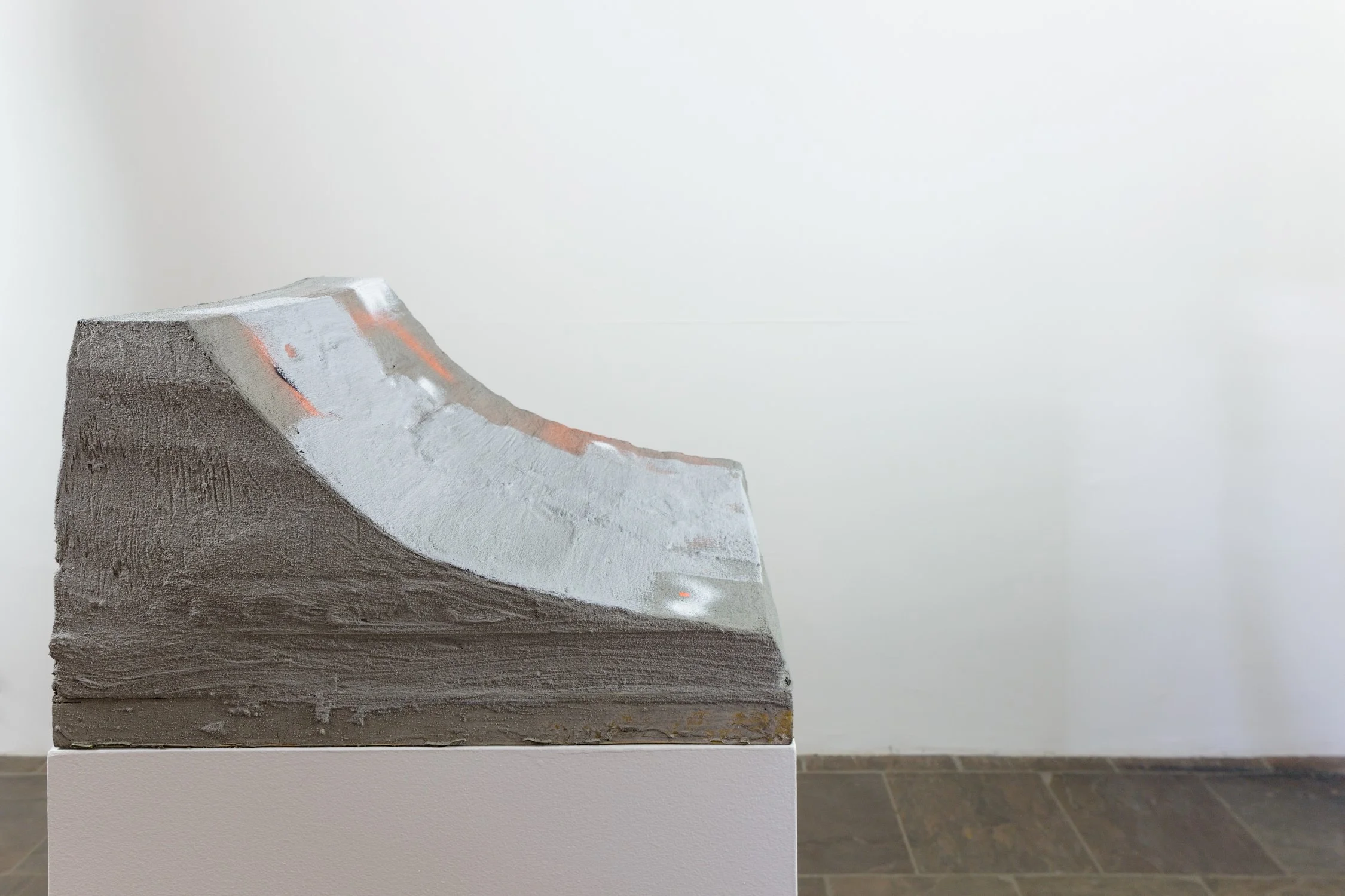 Ramp from a Boneyard concrete, foam, & wood glue 24 x 24 x 14 2016