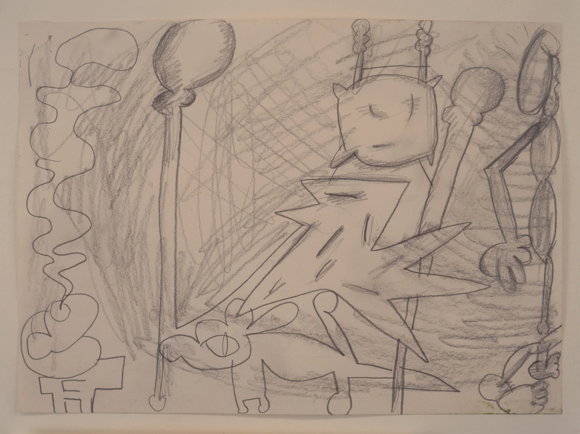 Elizabeth Murray’s “Look Back” (1995). Credit 2016 The Murray-Holman Family Trust/Artists Rights Society (ARS), New York; Ellen Page Wilson, Pace Gallery