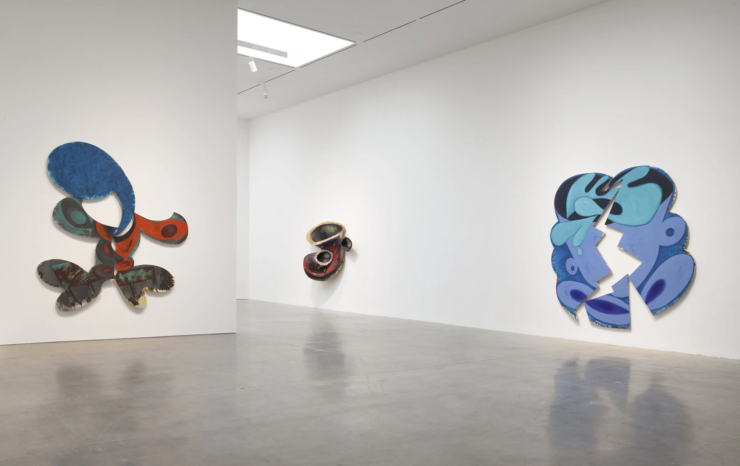 Installation View: Elizabeth Murray: Painting in the '80s at Pace Gallery. Photo: Tom Barratt