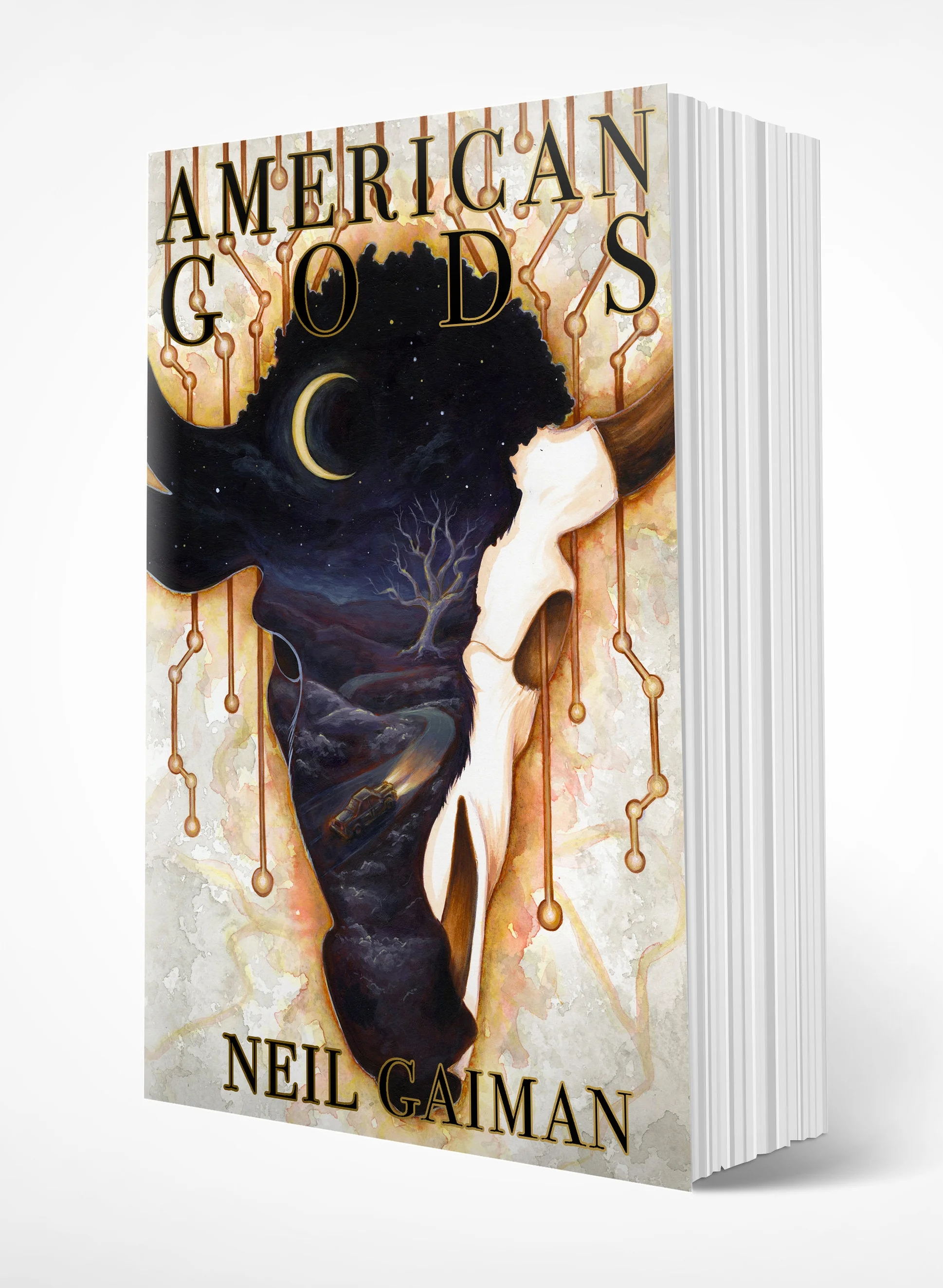 American Gods Book Mockup 