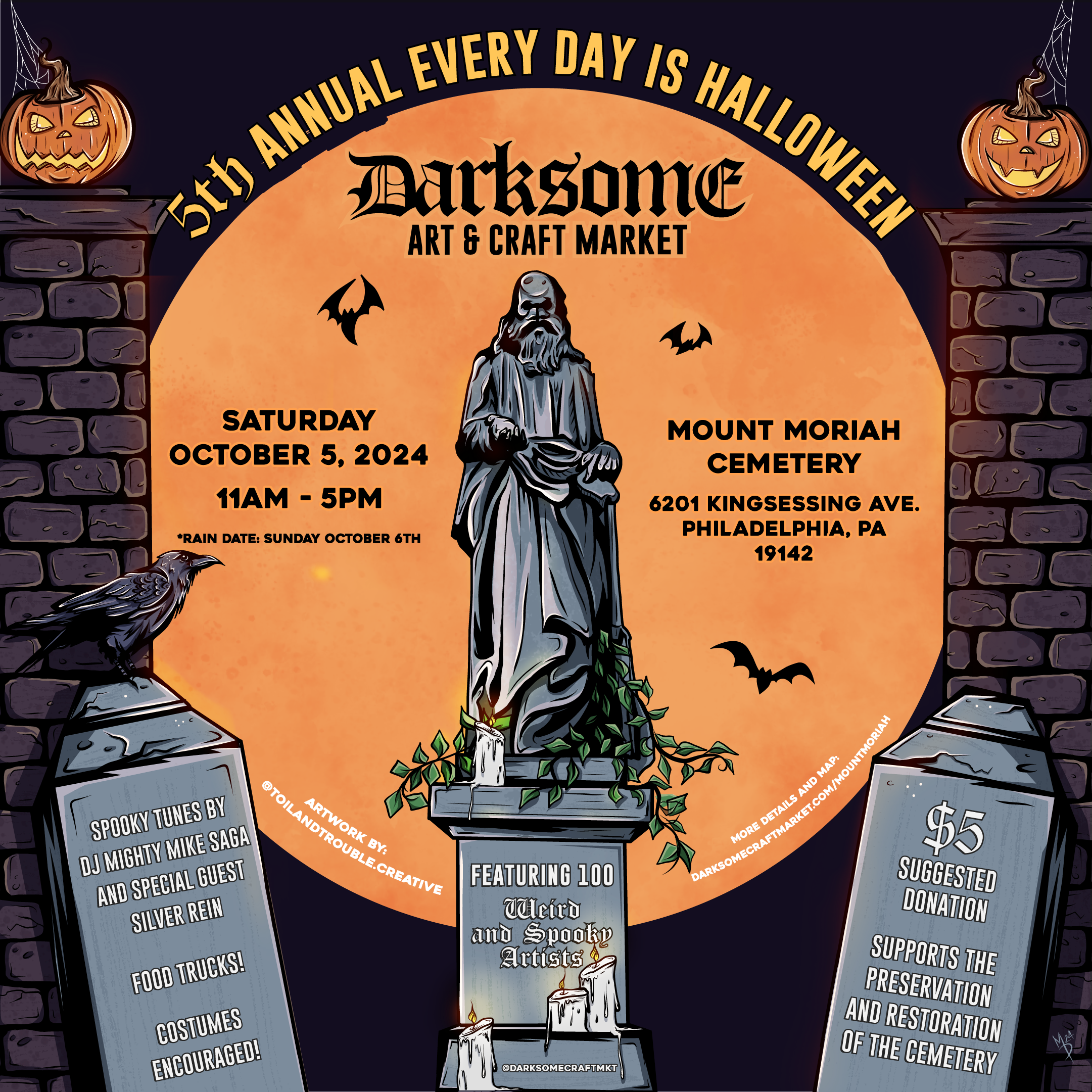 Darksome Art &amp; Craft Market: Every Day is Halloween