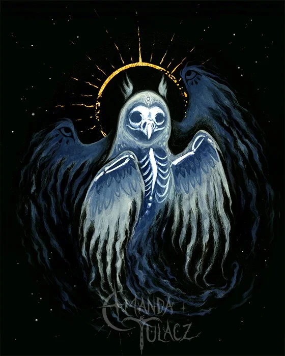 'Seer' - Acrylic on wood, 2026