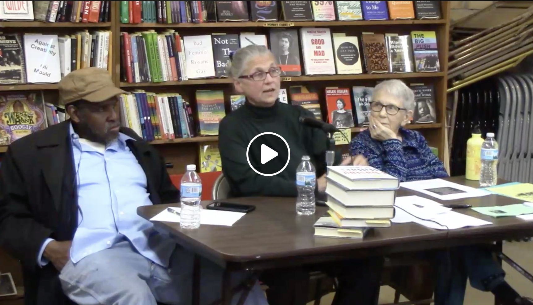 Mel Reeves, Coleen Rowley and Sue Ann Martinsen at Mayday Books