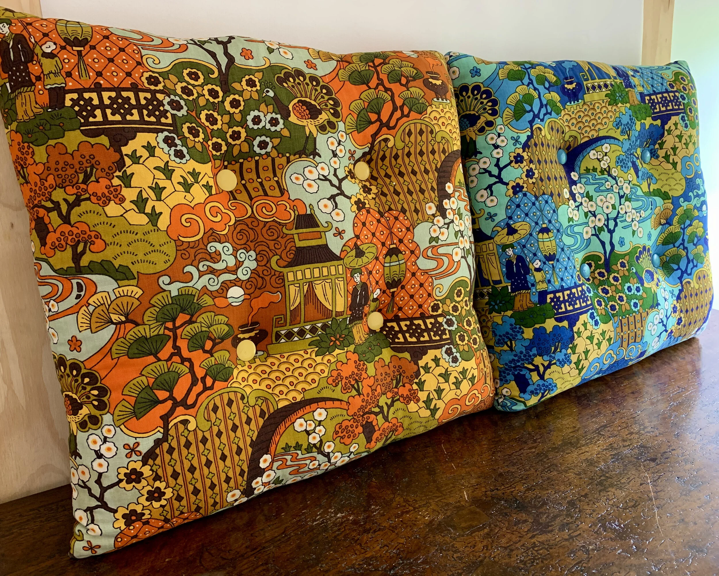S O L D    VIBRANT VINTAGE CUSHIONS