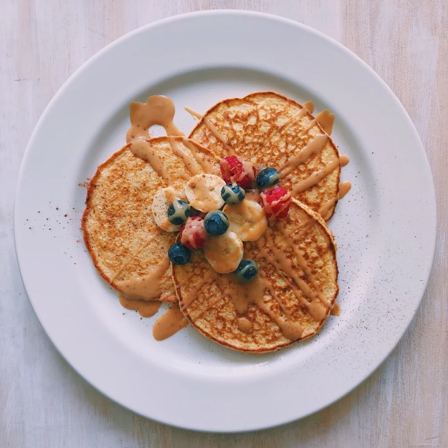 3 Ingredient Protein Pancakes