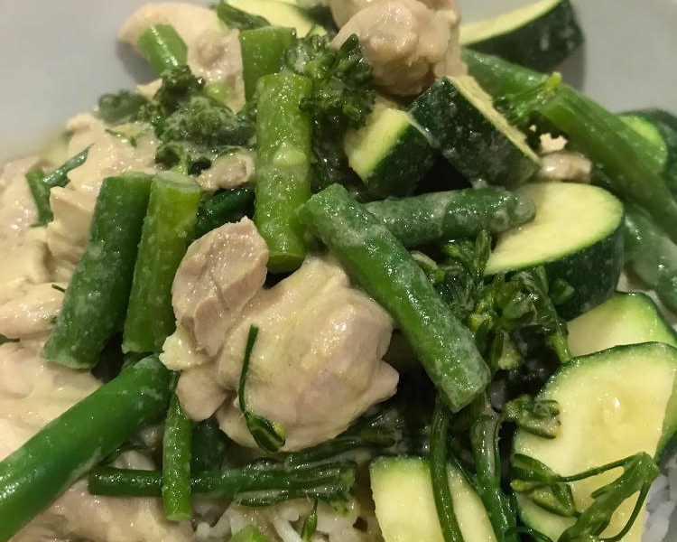 Chicken Green Curry