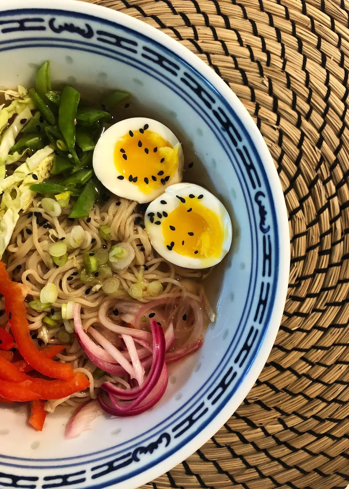 Farmer’s Market Veggie and Egg Ramen
