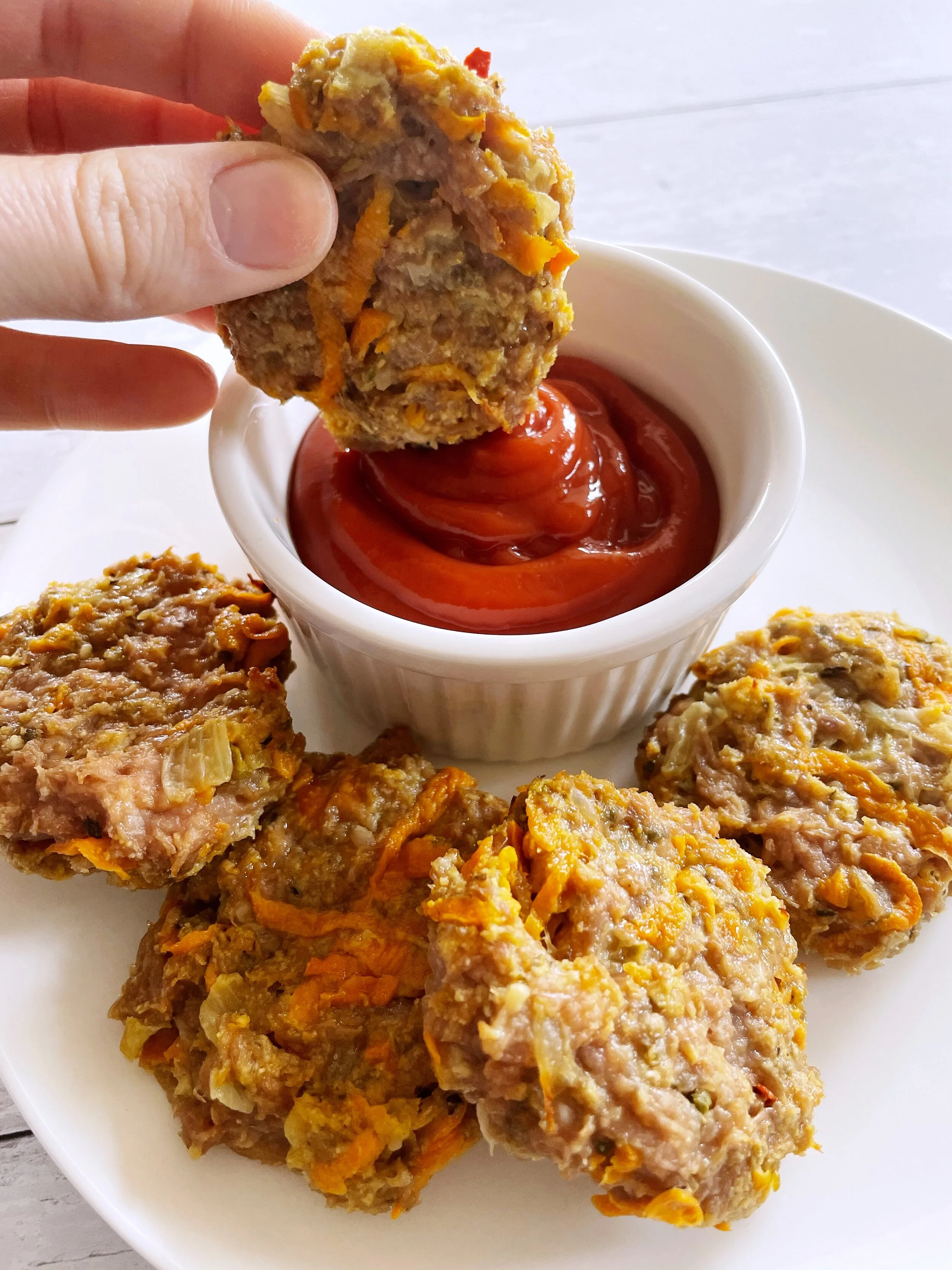 Sweet Potato Chicken Poppers (Gluten and Egg Free)