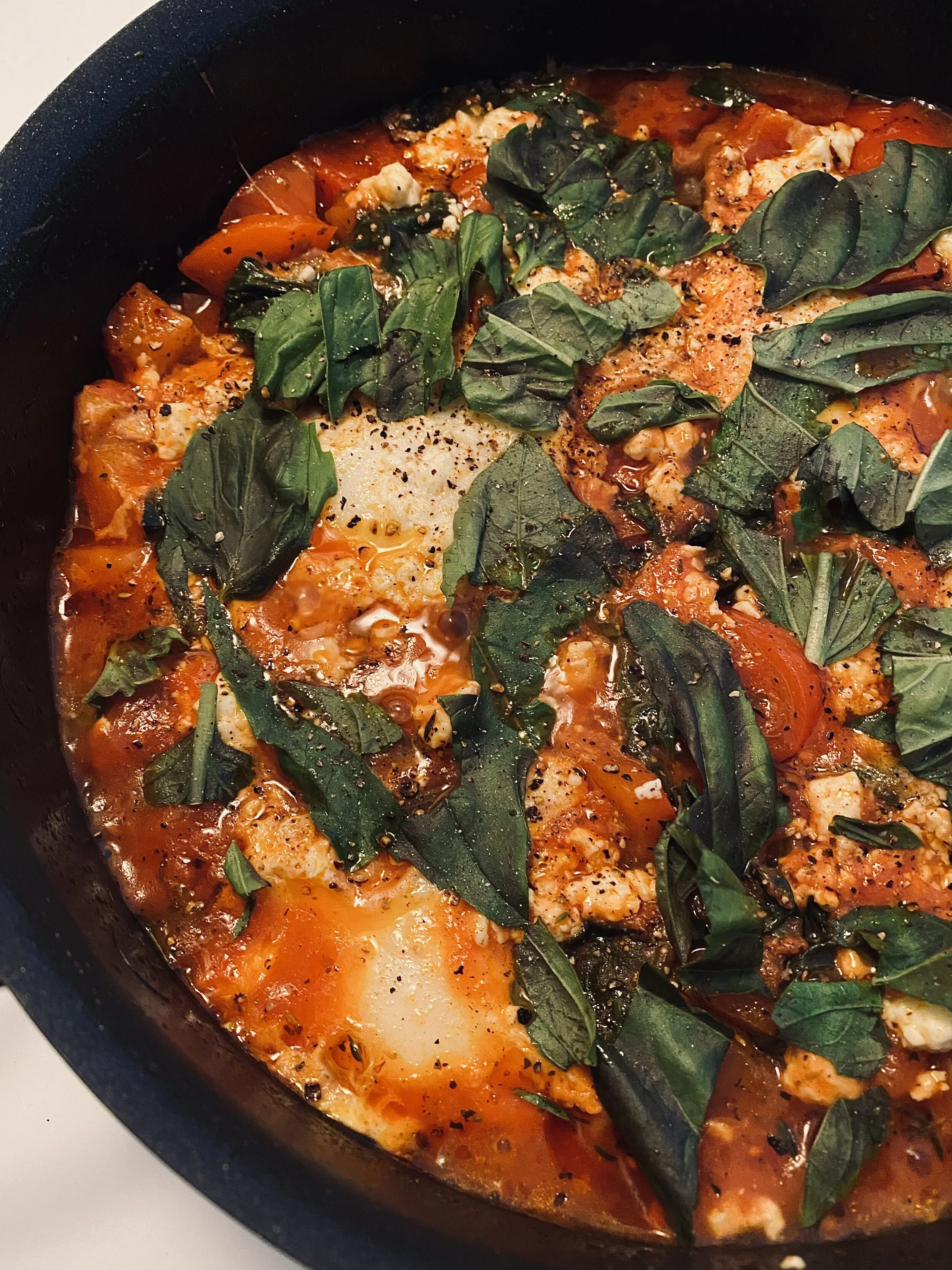 Red Pepper Shakshuka