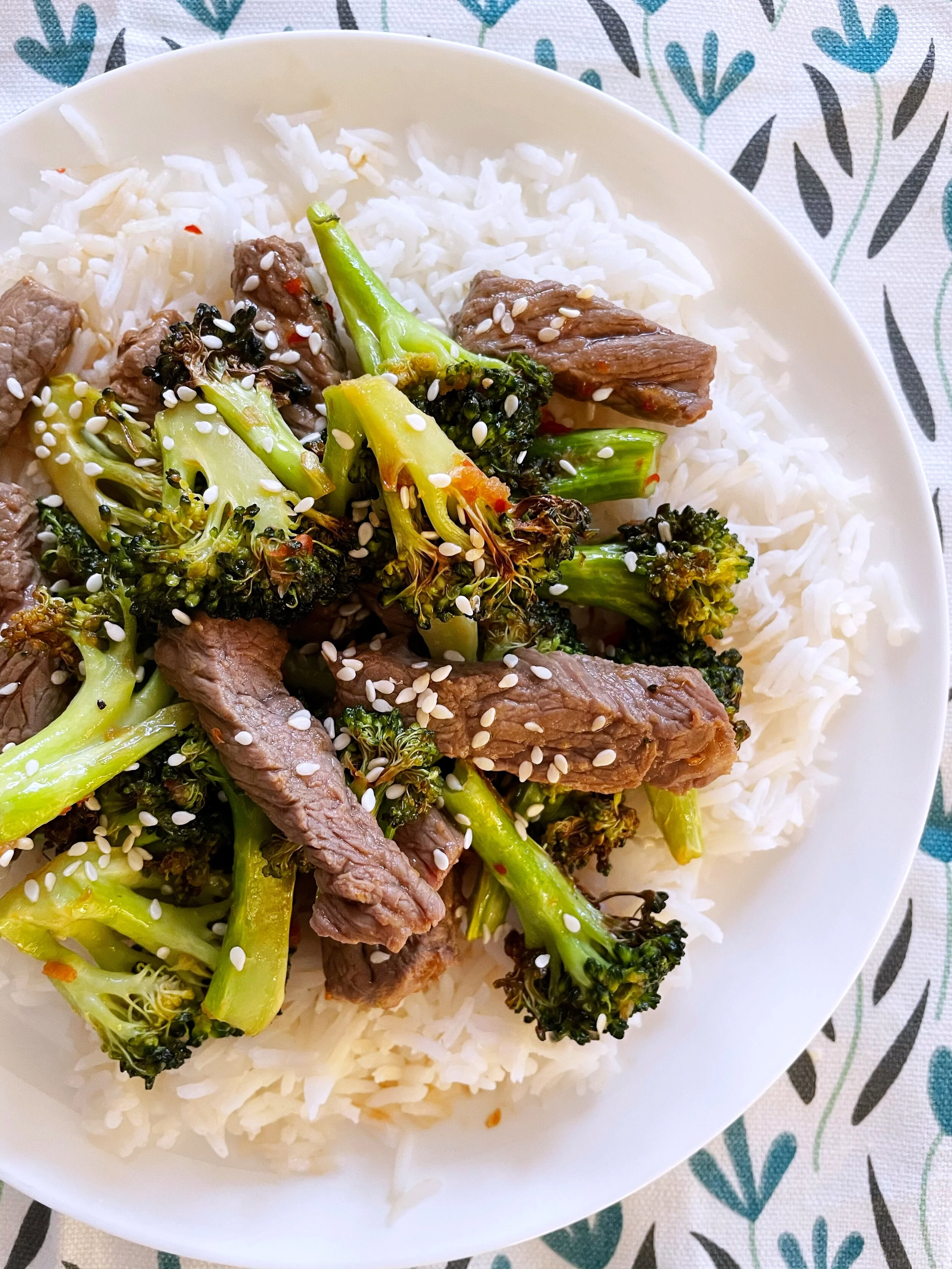 Air Fryer Beef and Broccoli 