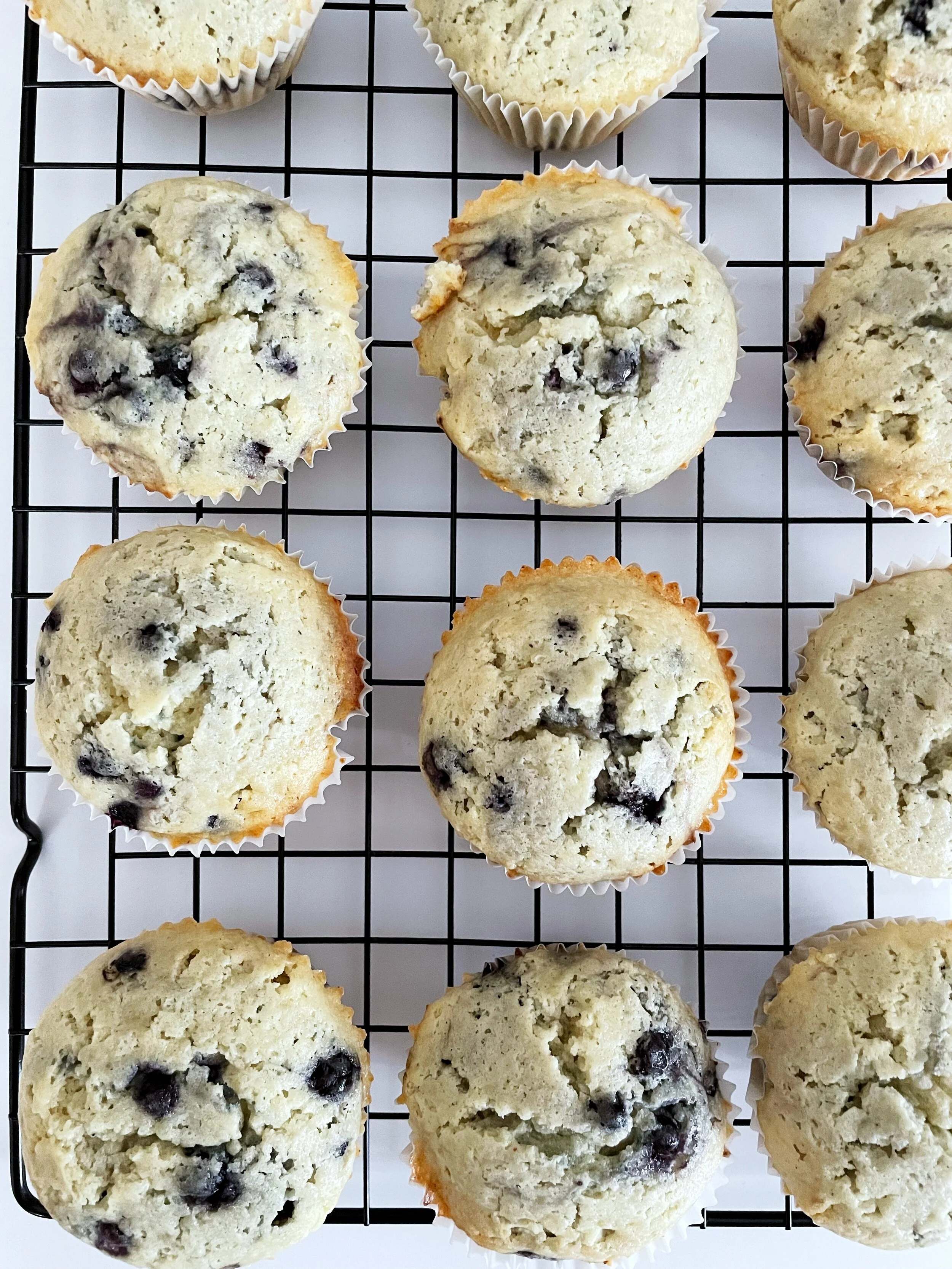 Pre-workout Blueberry Muffins