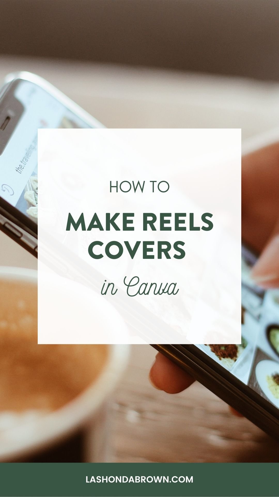 How to Make Reels Covers in Canva — Tech Educator,  Coach & Speaker