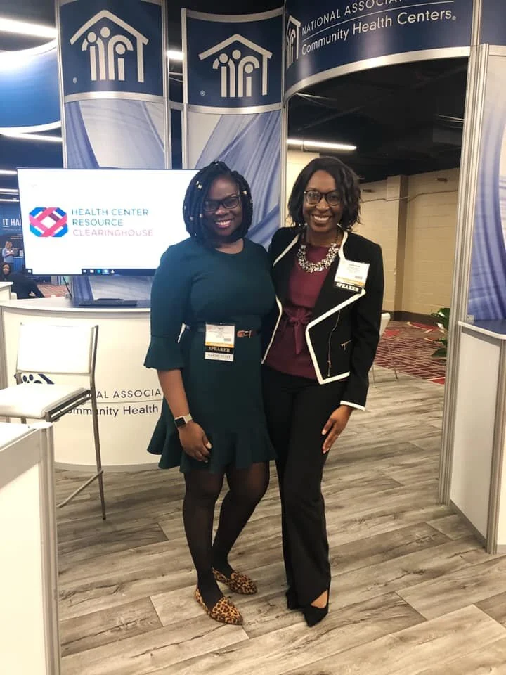 LaShonda Brown at the National Association of Community Health Centers conference in Chicago, IL.