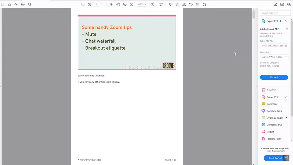 Adding and Downloading Speaker Notes — Canva Verified Expert - Tech ...