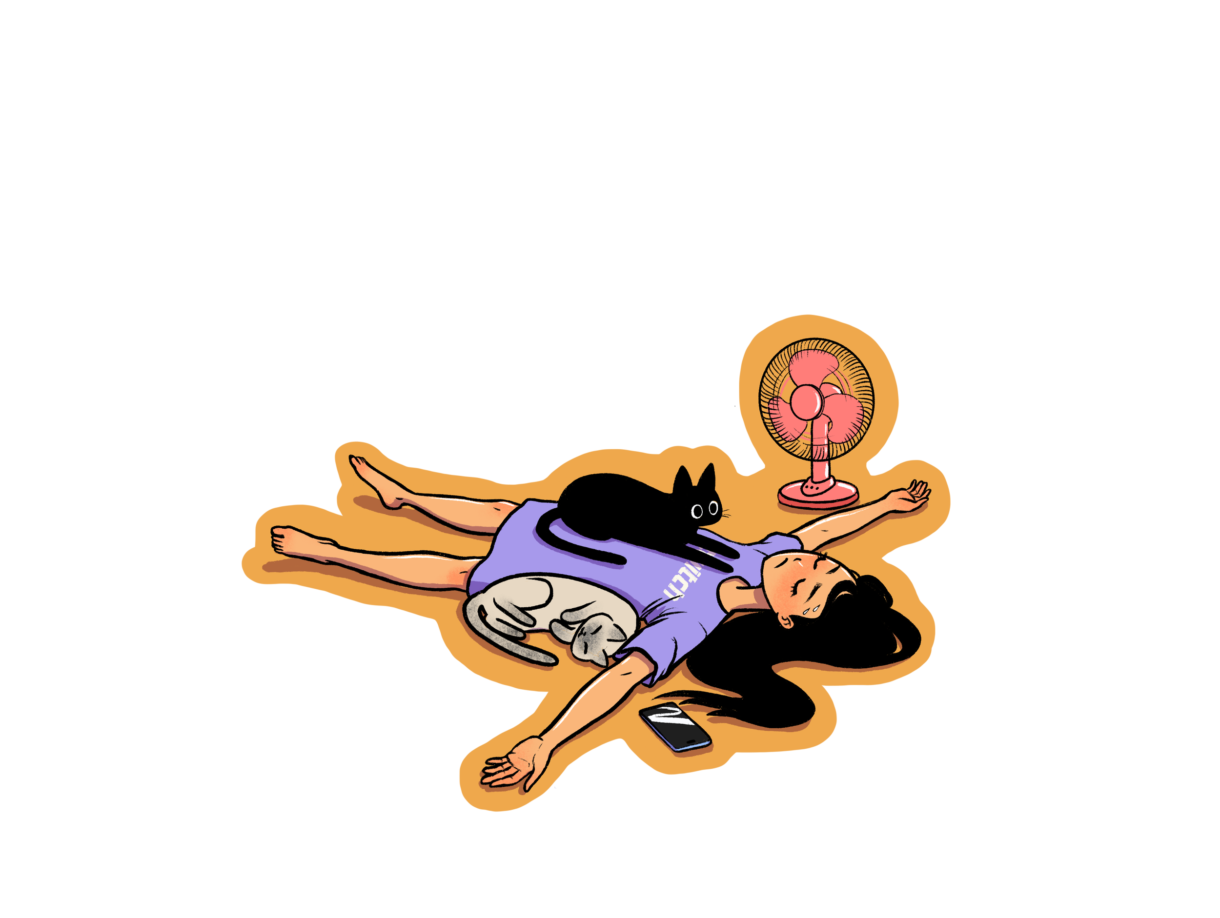 Heatwave Sticker