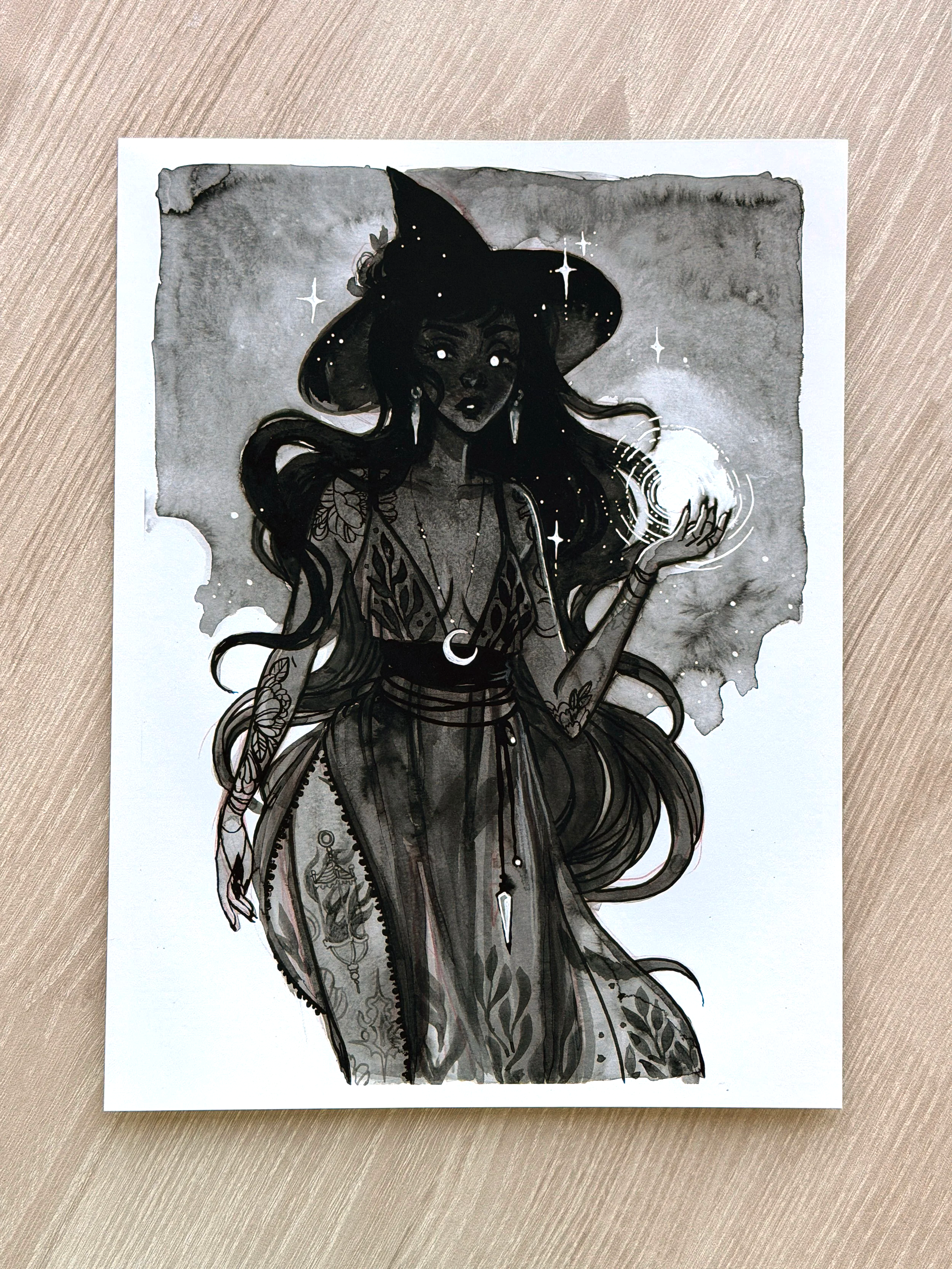 Light Witch 2 Print