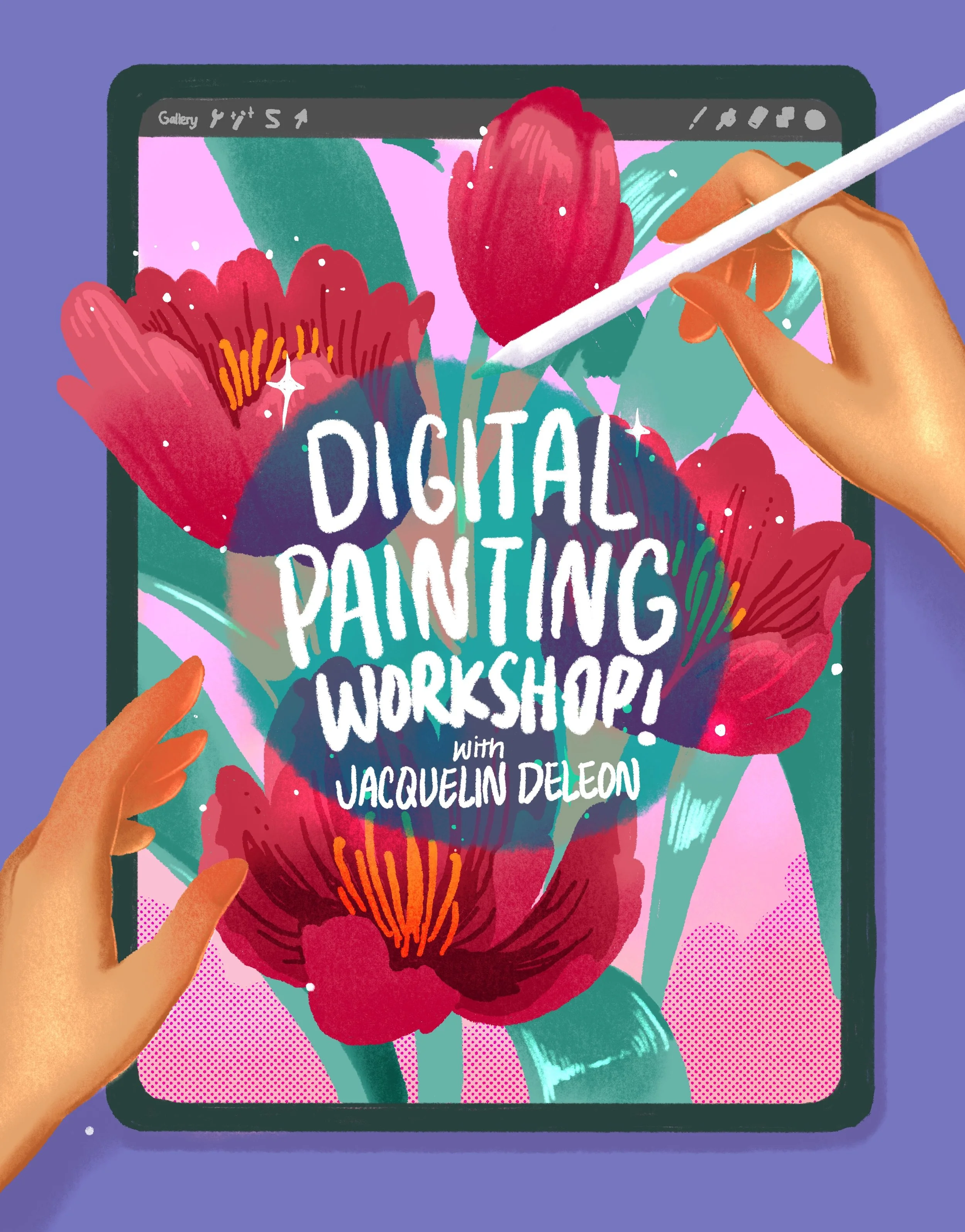 DIGITAL PORTRAIT PAINTING WORKSHOP