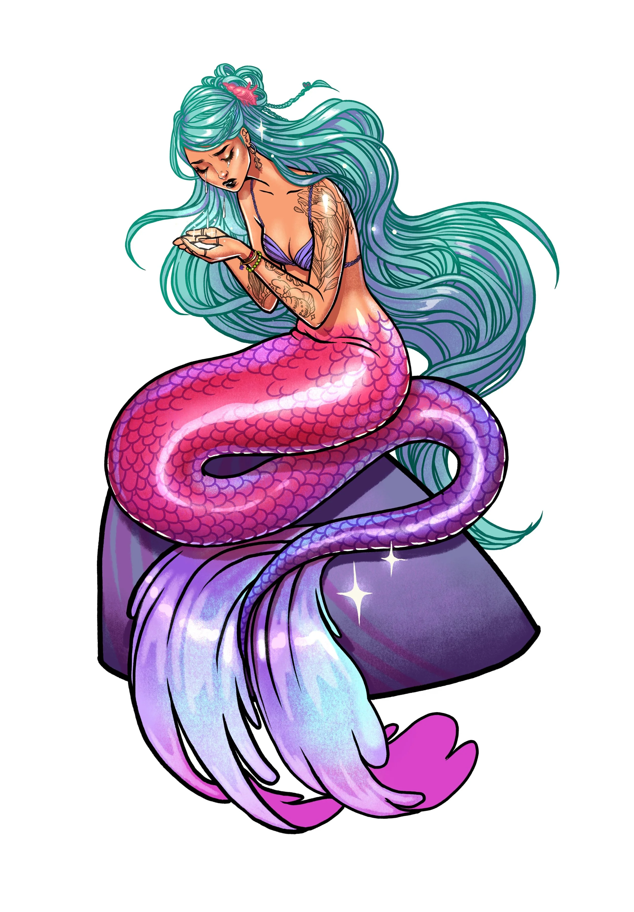 Mermaid Tears Print