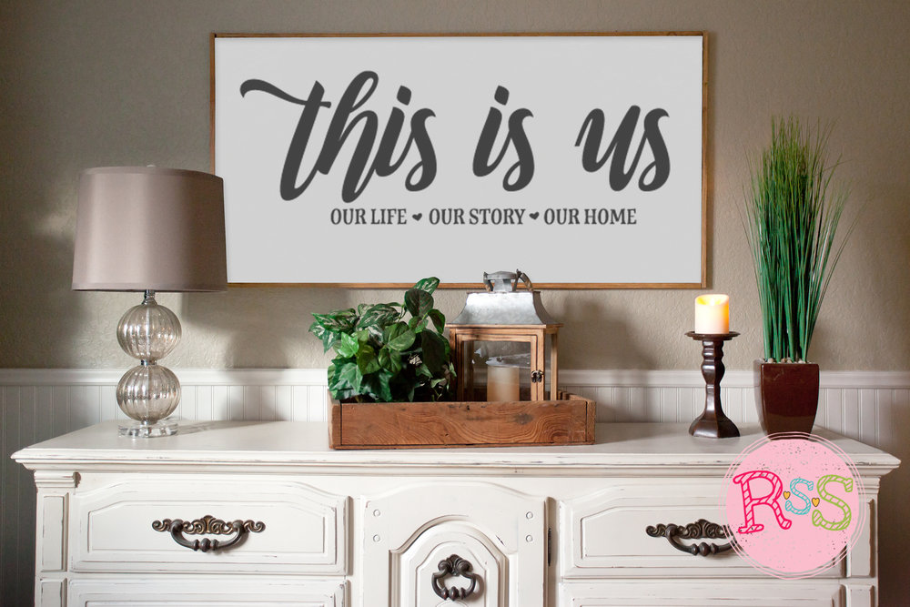 Download Free This Is Us Family Home Svg Cut File Ready Set Silhouette