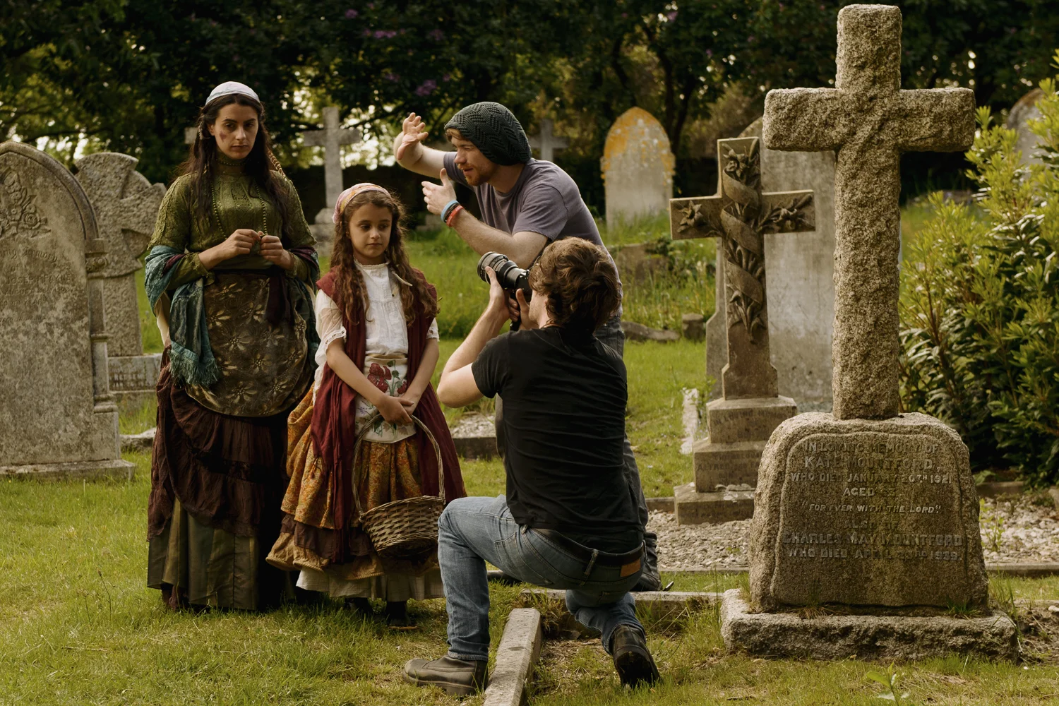 Purple Heather - Film production stills