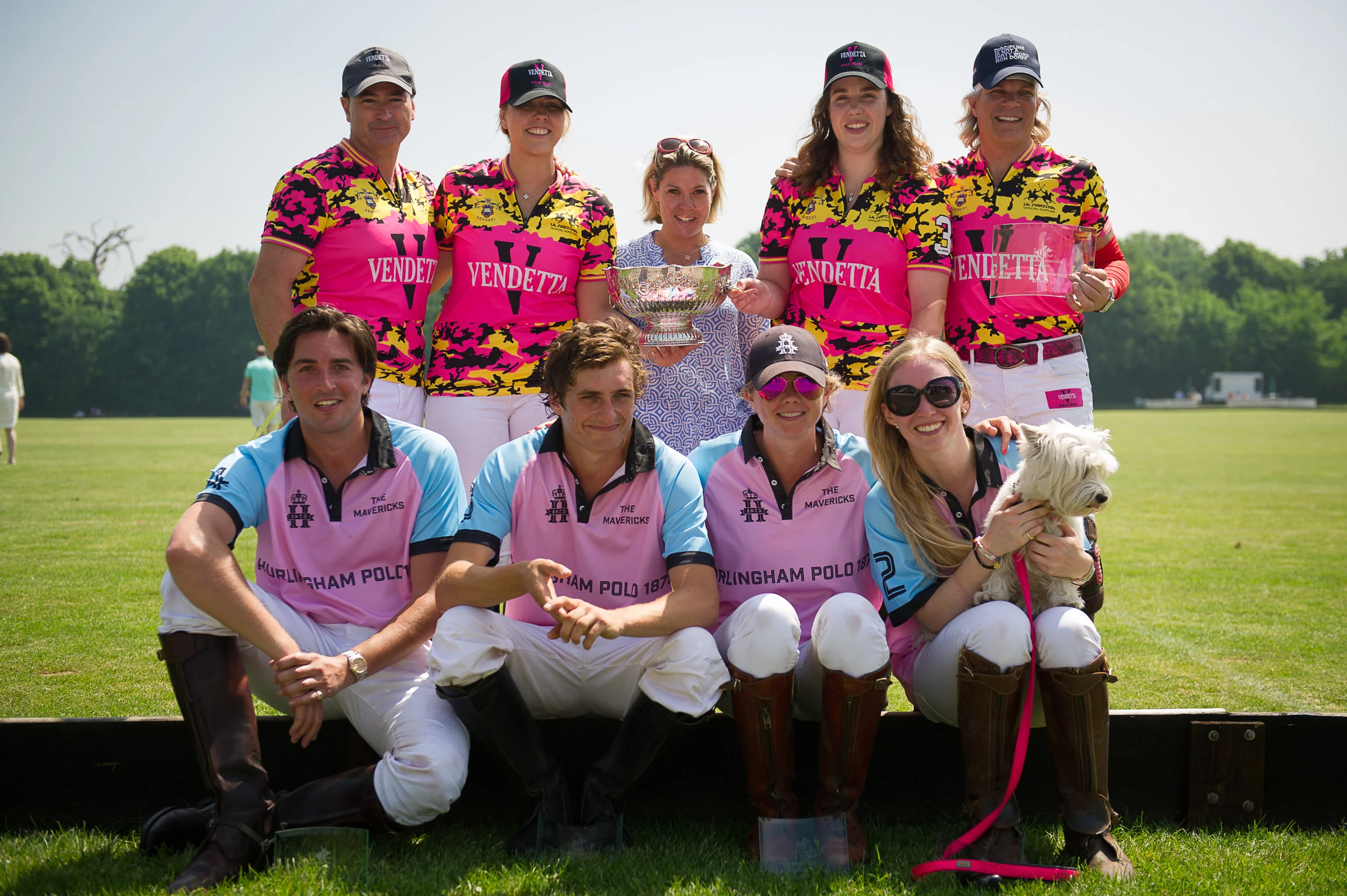 2018 Tournament Winners Vendetta - Marco Vignali (filling in for Jimmy Wood), Antonia Fichtner, Natascha Hedegaard and Garrie Renucci.