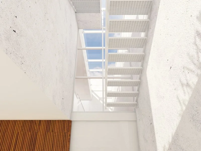 macroarq_arquitetura_projeto_residencial_sorocaba_claraboia_escada_externa_metalica_acesso_terraço_guarda_corpo_de_vidro_piso_de_madeira_estrutura_metalica_porta_pivotante.jpg