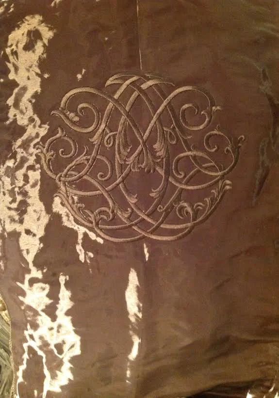 "Monogram" on Bellinger "Steeling Beauty" woven metal