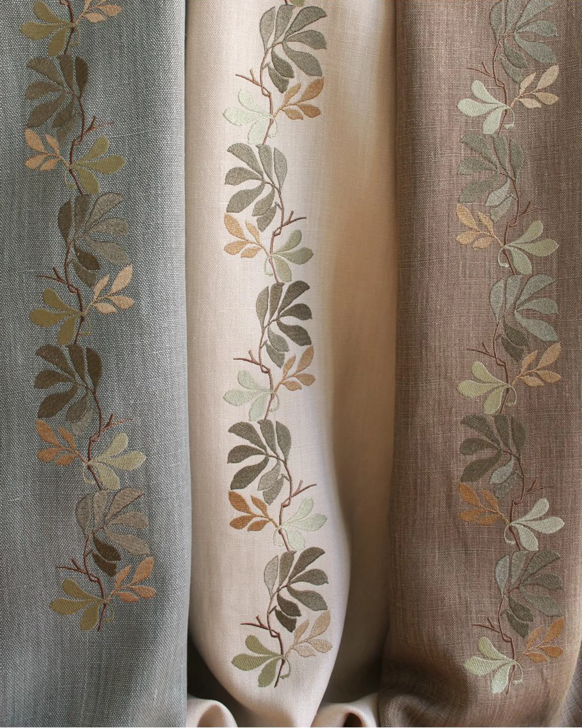 "Summer Vine" on linen