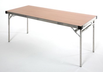 6ft Long Table Aluminium  